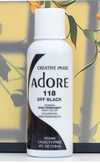 Adore 118 Off Black Hair color Image